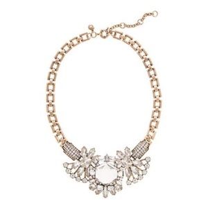 J. Crew Crystal Compilation necklace